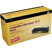 STAPLES Remanufactured Toner Cartridge Compatible with Canon FX-3