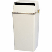 Safco 36-Gallon Steel Security Receptacle
