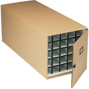 Safco Stackable Corrugated Fiberboard Roll File, 2 3/4 Tube Size