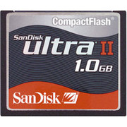 SanDisk 1GB Ultra II CompactFlash (CF) Card