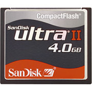 SanDisk 4GB Ultra II CompactFlash (CF) Card