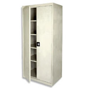 Sandusky Large-Capacity Storage Cabinet, 78"H x 36"W x 24"D, Putty