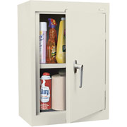 Sandusky Solid Single Door Cabinet, Putty