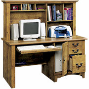 Sauder Cottage Home 59" Computer Desk with Hutch (Box 1 of 2)