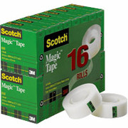 Scotch 810  Magic Tape Refill, 3/4" x 27.7 yds. -  16/Pack