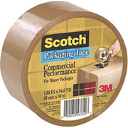 Scotch Commercial-Performance Packaging Tape, Tan, 1.88" x 54.6 yds, Each
