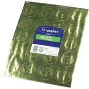 Self-Adhesive Gold "Official Seal of Excellence" Seals