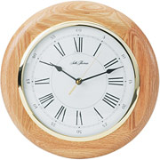 Seth Thomas 13" Round Berkshire Wall Clock, White