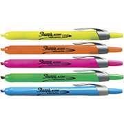 Sharpie Accent Retractable Pocket Highlighters, Assorted, 5 Pack