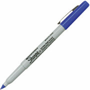 Sharpie Extra Fine Point Permanent Markers, Blue, Each