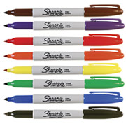 Sharpie Fine Point Permanent Markers, Assorted, 8 Pack