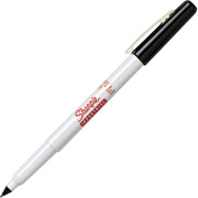Sharpie Industrial Permanent Markers, Extra Fine Point, Black, Each