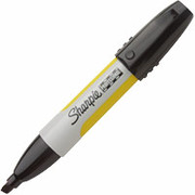 Sharpie Professional Chisel Tip Permanent Markers, Black, Each