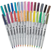 Sharpie Ultra Fine Point Permanent Markers, Assorted, 29 Pack
