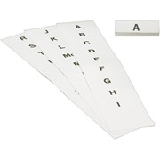 Smead Alphabetical Inserts for Hanging File Folders, 5 Tab, 2 3/32" Long