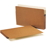 Smead Drop-Front Top-Tab File Pockets with Tyvek Lined Gussets, Legal, 1 3/4" Expansion, 50/Box
