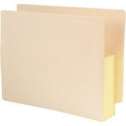 Smead End-Tab Manila File Pockets, Letter Size, 3 1/2" Expansion, 25/Box
