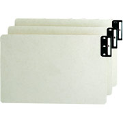 Smead End-Tab Pressboard File Guides  with Vertical Metal Tabs, A-Z Tabs, Legal Size