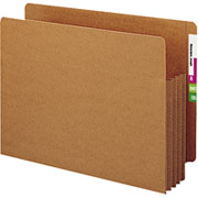Smead End-Tab Tuff Pocket File Pockets, Letter Size, 3 1/2" Expansion, 10/Box