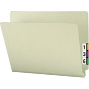 Smead Expanding Pressboard End Tab Folders, Letter, 25/Box