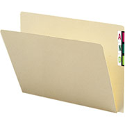 Smead Extended End Tab Manila Folders, Letter, 100/Box