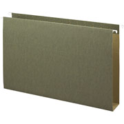 Smead Flex-I-Vision Box-Bottom Hanging Folders, Legal, 2" Expansion, 25/Box