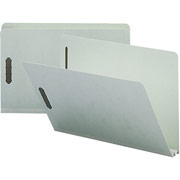 Smead Pressboard Fastener Folders, Legal, Single Tab, 2" Expansion, 25/Box