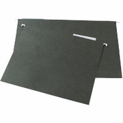 Smead Standard Green Hanging File Folders, 3 Tab, Letter, 25/Box