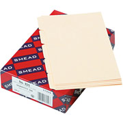 Smead Top-Tab File Guides with Blank Tabs, Manila, 5 Tab, 5" x 8" Card Size