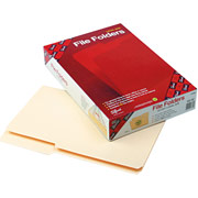 Smead Top-Tab Guide Height Folders, Single-Ply Tab, Right, Legal Size