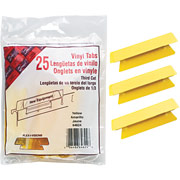 Smead Vinyl Index Tabs For Hanging File Folders, 3 Tab, Yellow