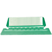 Smead Vinyl Index Tabs For Hanging File Folders, 5 Tab, Green