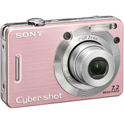 Sony Cyber-shot W55 Digital Camera, Pink