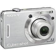 Sony Cyber-shot W55 Digital Camera, Silver