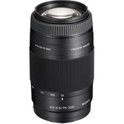 Sony SAL-75300 - f/4.5-5.6 Telephoto Zoom Lens