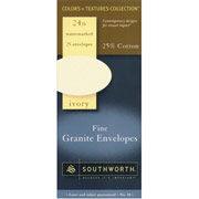 Southworth Fine Granite Envelopes, #10, Ivory