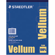 Staedtler 100% Vellum Tracing Paper, 8 1/2" x 11"