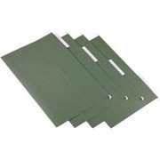 Staples 100% Recycled Hanging Files, Legal, 3 Tab, Standard Green, 25/Box