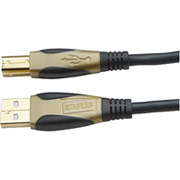 Staples 11' USB 2.0 A/B Cables, Gold Series