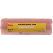 Staples Anti-Static Extra Wide Bubble Wrap, 24" x 30'