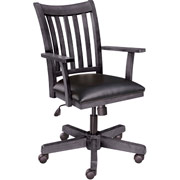 Staples Apothecary Office Chair, Black Finish