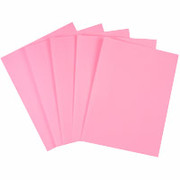 Staples Brights Colored Paper, 8 1/2" x 11", Pink, Ream