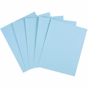 Staples Card Stock, 8 1/2" x 11", Blue, 250/Pack