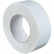 Staples Colored Duct Tape, White, 2" x 60 yards
