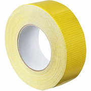 Staples Colored Duct Tape, Yellow, 2" x 60 yards