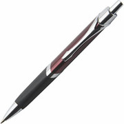 Staples Delta Elite Retractable Gel-Ink Pens, Black Medium