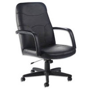 Staples Fuller Leather Manager's Chair