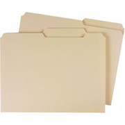 Staples Guide-Height Manila File Folders, Letter, Extreme Right, 100/Box