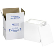Staples Insulated Shippers, Interior Size: 12" x 10" x 9"