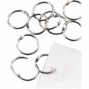 Staples Loose-Leaf Rings, 1" Size
